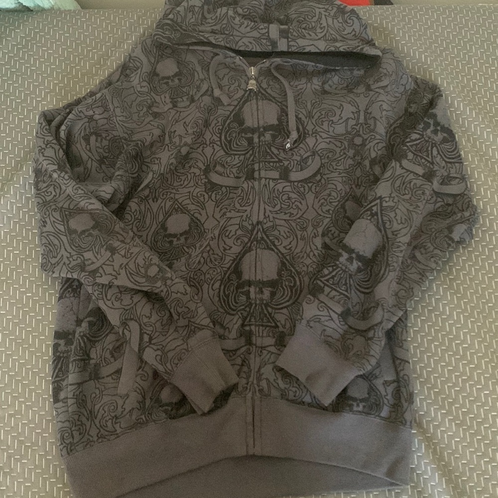 Y2k Skull Sweater